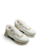 Fur Lined Sneaker White