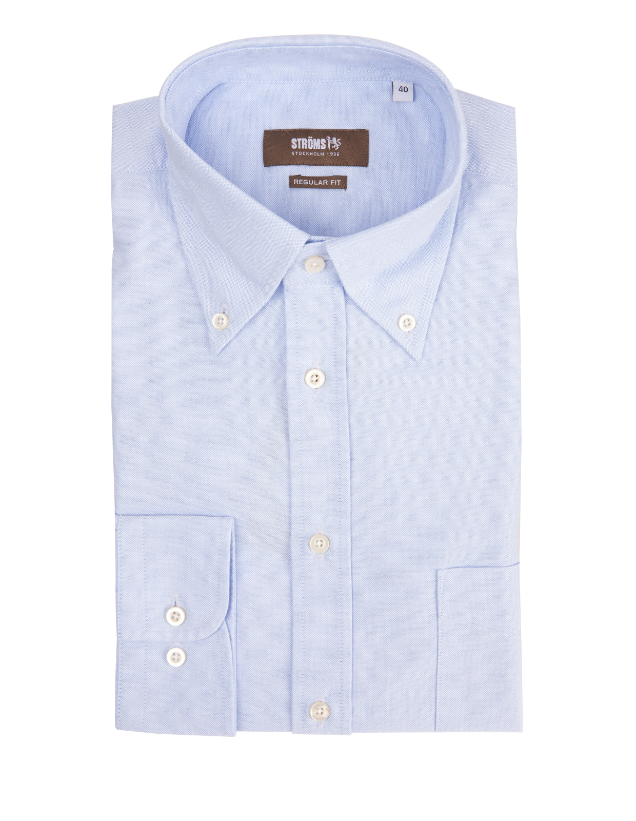Regular Fit Oxford Skjorta Blå Regular Fit Oxford Skjorta Blå