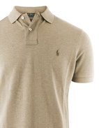 Custom Slim Fit Polo Expedition Dune Stl L
