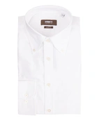 Slim Fit Oxford Skjorta Vit Stl 40