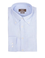 Slim Fit Oxford Skjorta Ljusblå