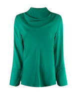 Ayumi Blouse Emerald Green