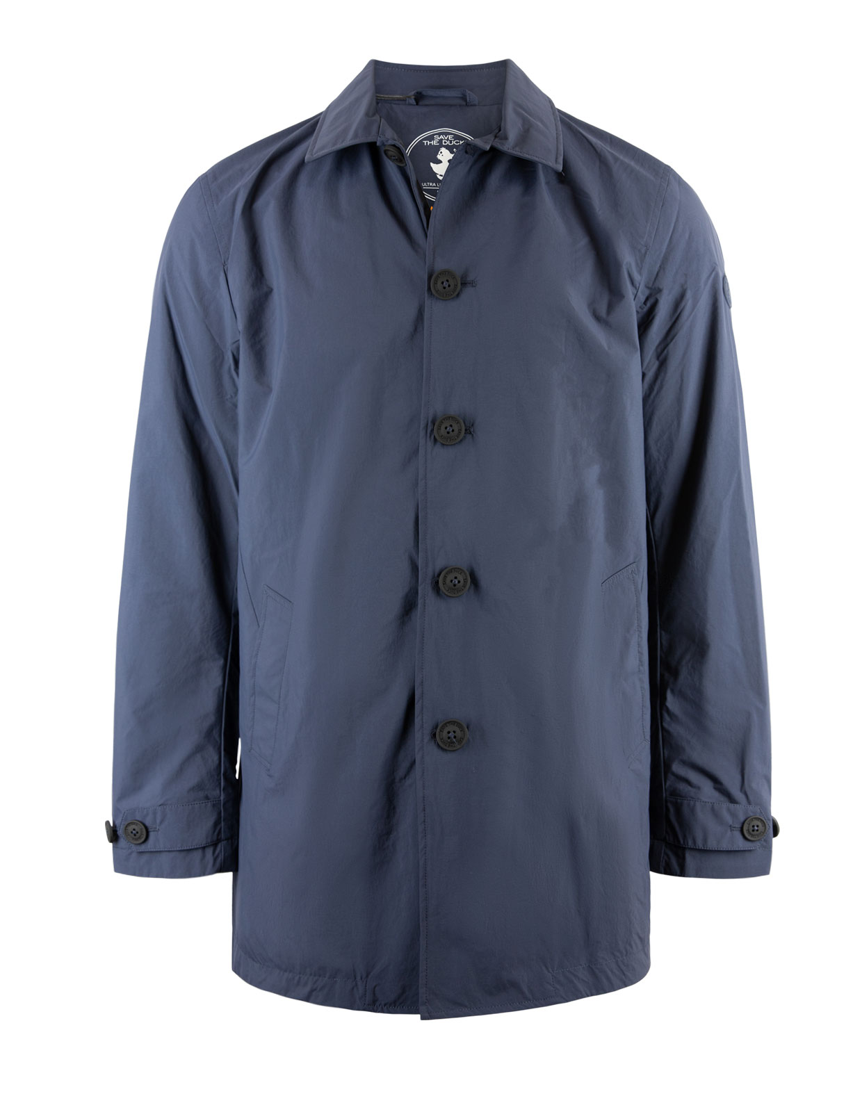 Hamilton Car Coat Navy Blue