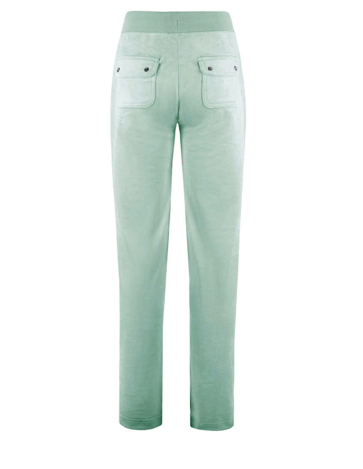 Classic Velour Trouser Chinois Green
