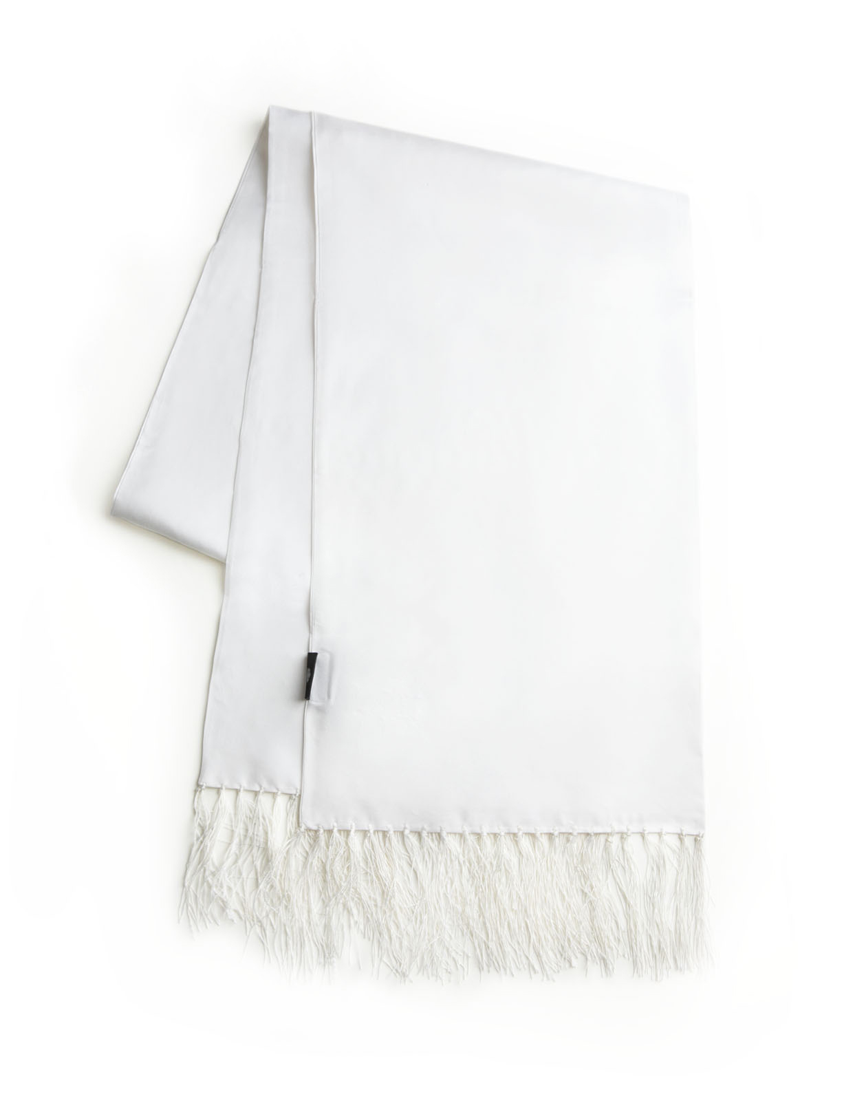 Silk Scarf White Stl