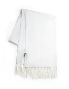 Silk Scarf White Stl