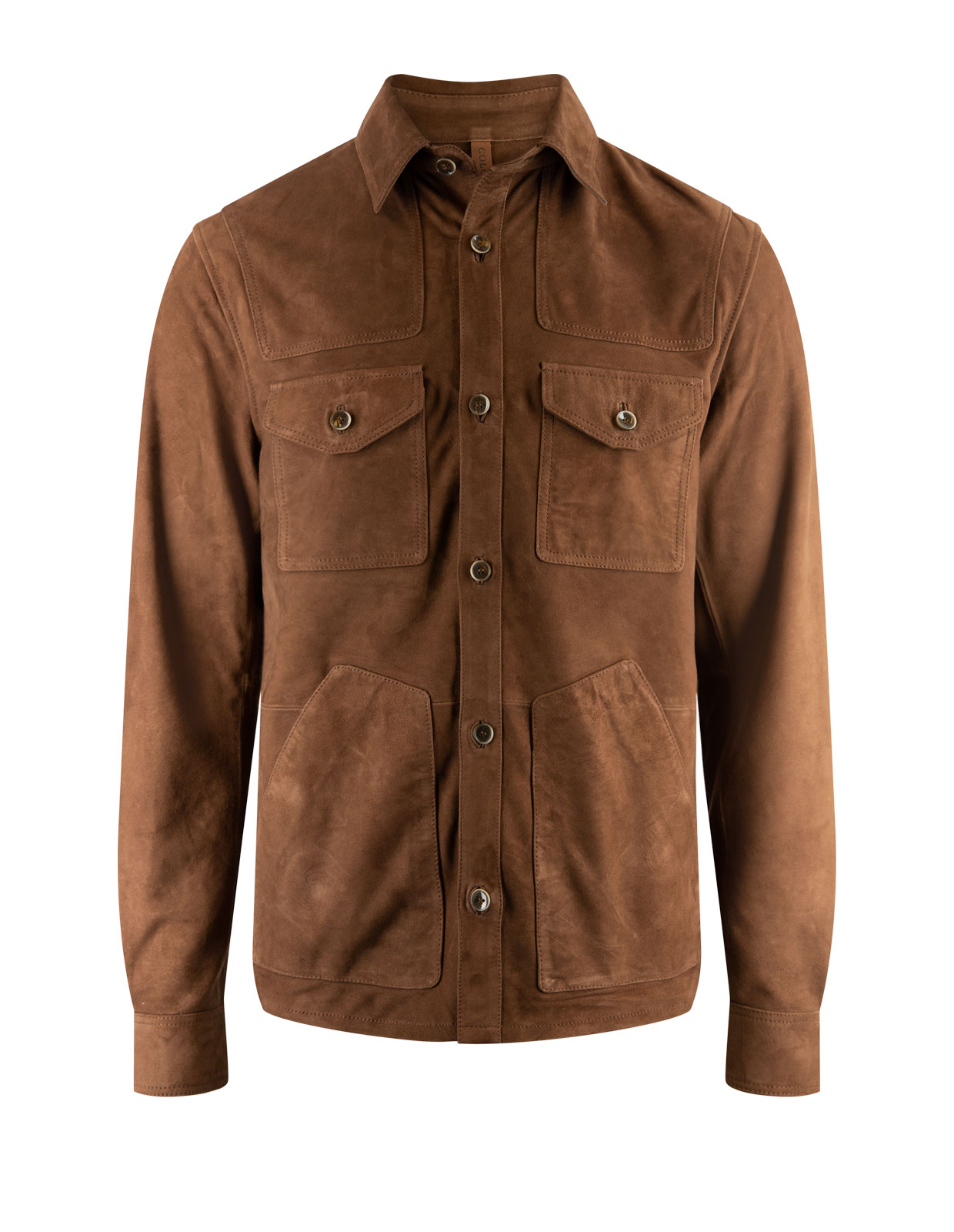 Chemise Suede Shirt Jacket Brun