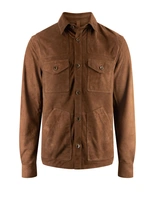 Chemise Suede Shirt Jacket Brun