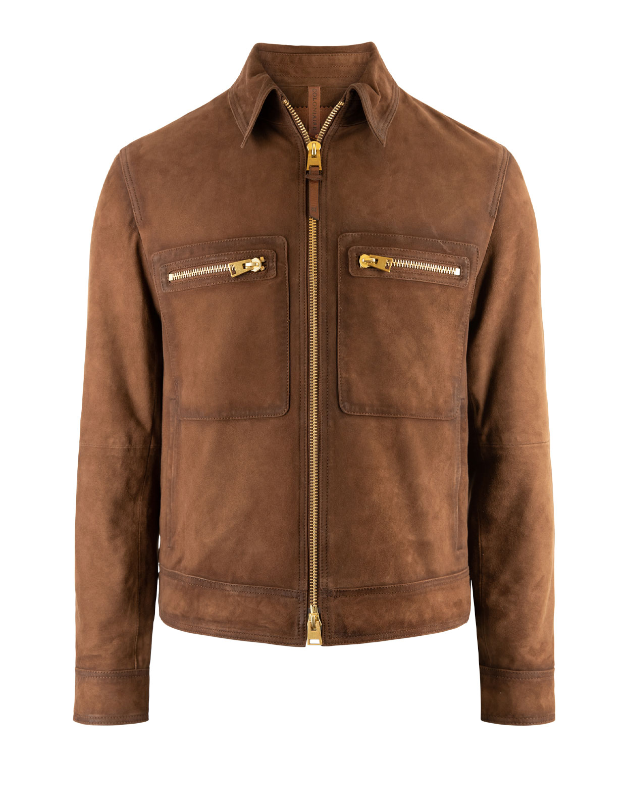 Racer Biker Jacka Brun 54