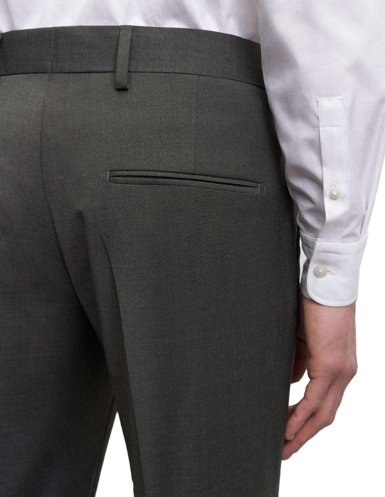 Tenutas Kostymbyxa Mix & Match Ull Stretch Olive Extreme 92