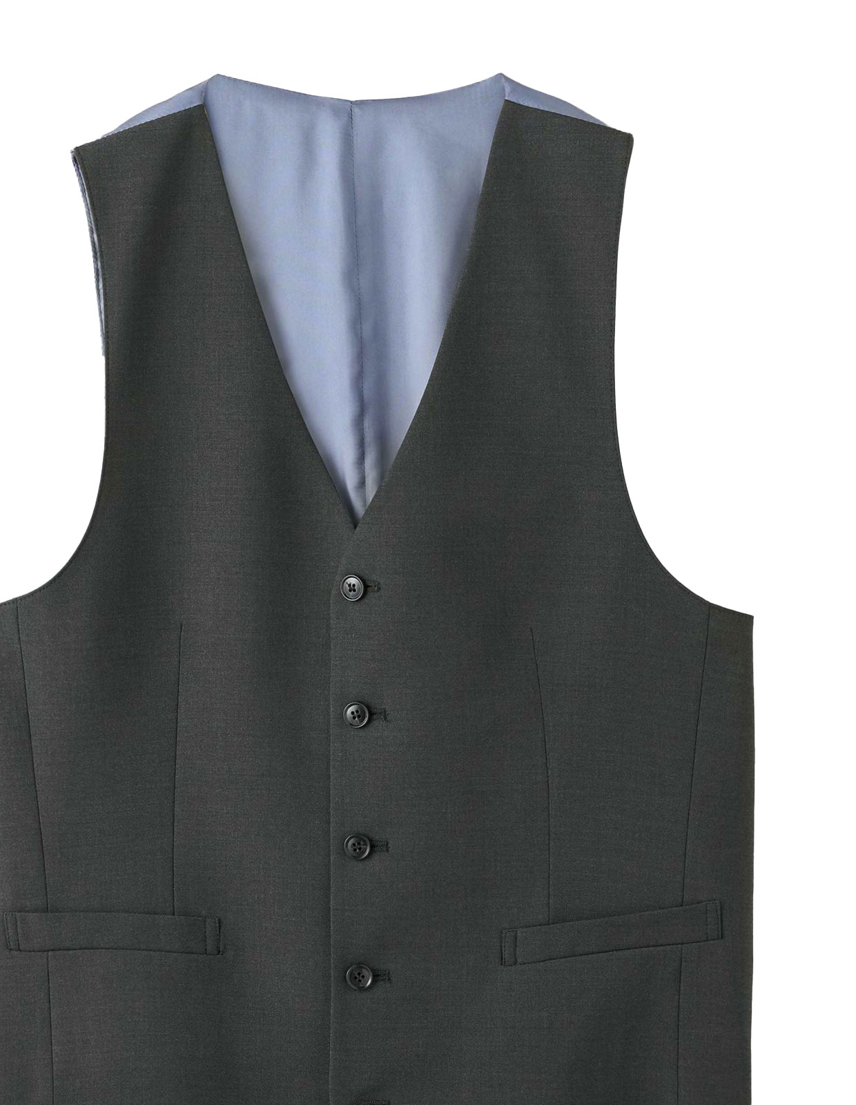 Wayde Waistcoat Suit Mix & Match Olive Extreme