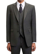 Wayde Waistcoat Suit Mix & Match Olive Extreme Stl 48