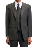 Wayde Waistcoat Suit Mix & Match Olive Extreme Stl 54