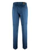Peakers Chino Regular Supima Satin Mörkblå