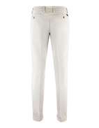 New York Regular Chinos Cotton Stretch Pearl Grey