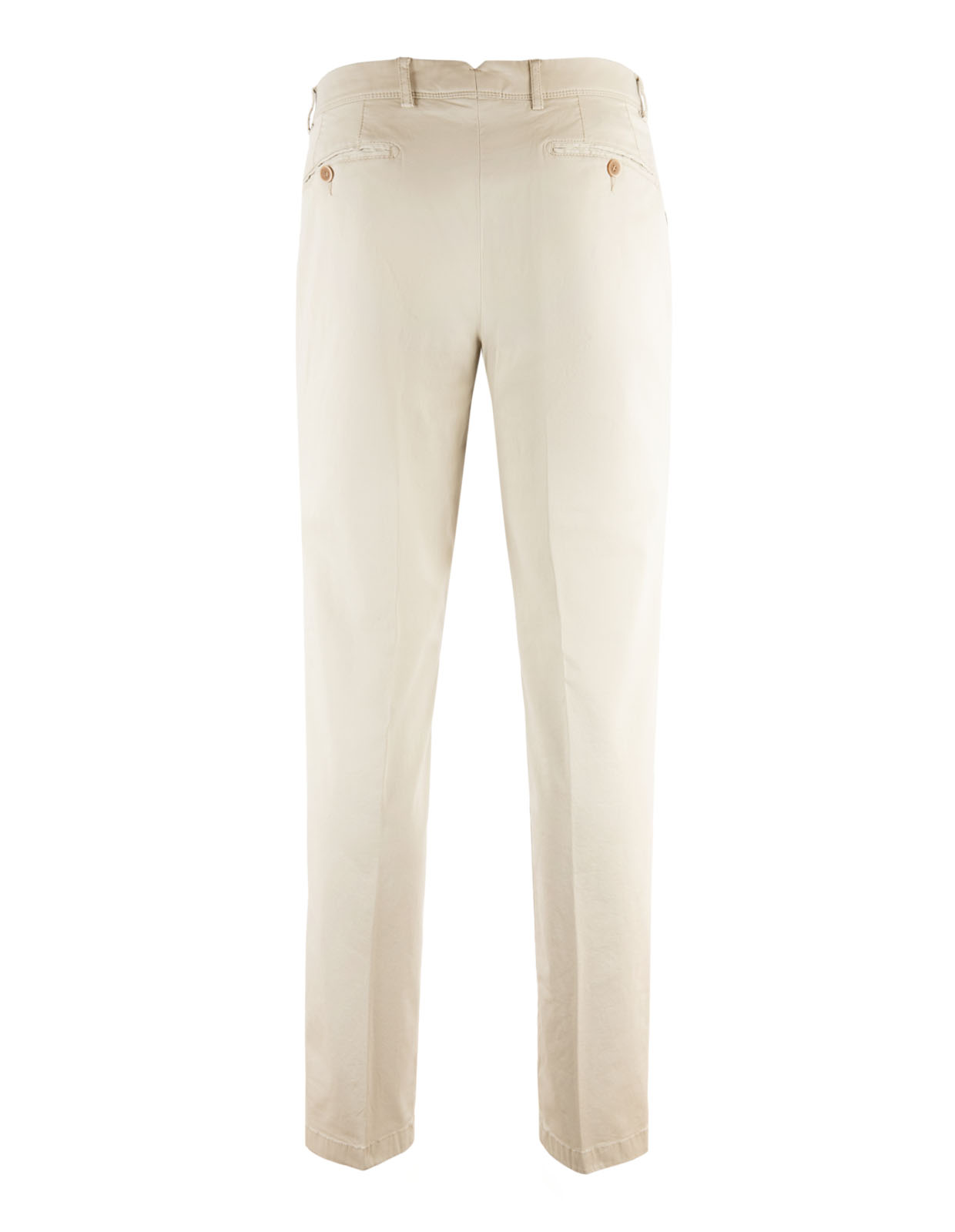 Regular Chinos Bomull Stretch Ljusbeige