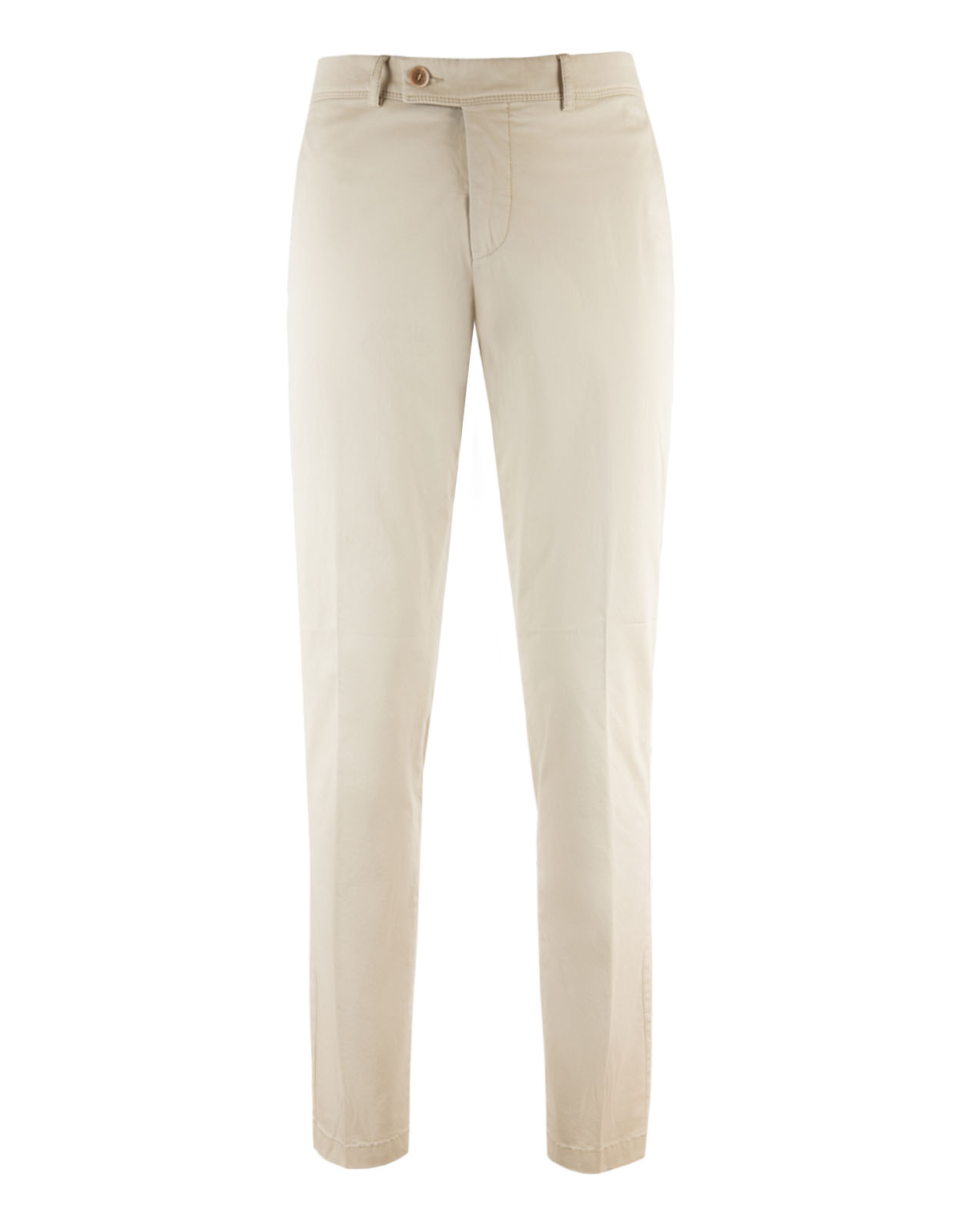 Regular Chinos Bomull Stretch Ljusbeige Stl 148