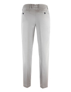 Regular Chinos Bomull Stretch Grå 112