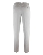 Regular Chinos Bomull Stretch Grå