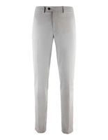 Regular Chinos Bomull Stretch Grå