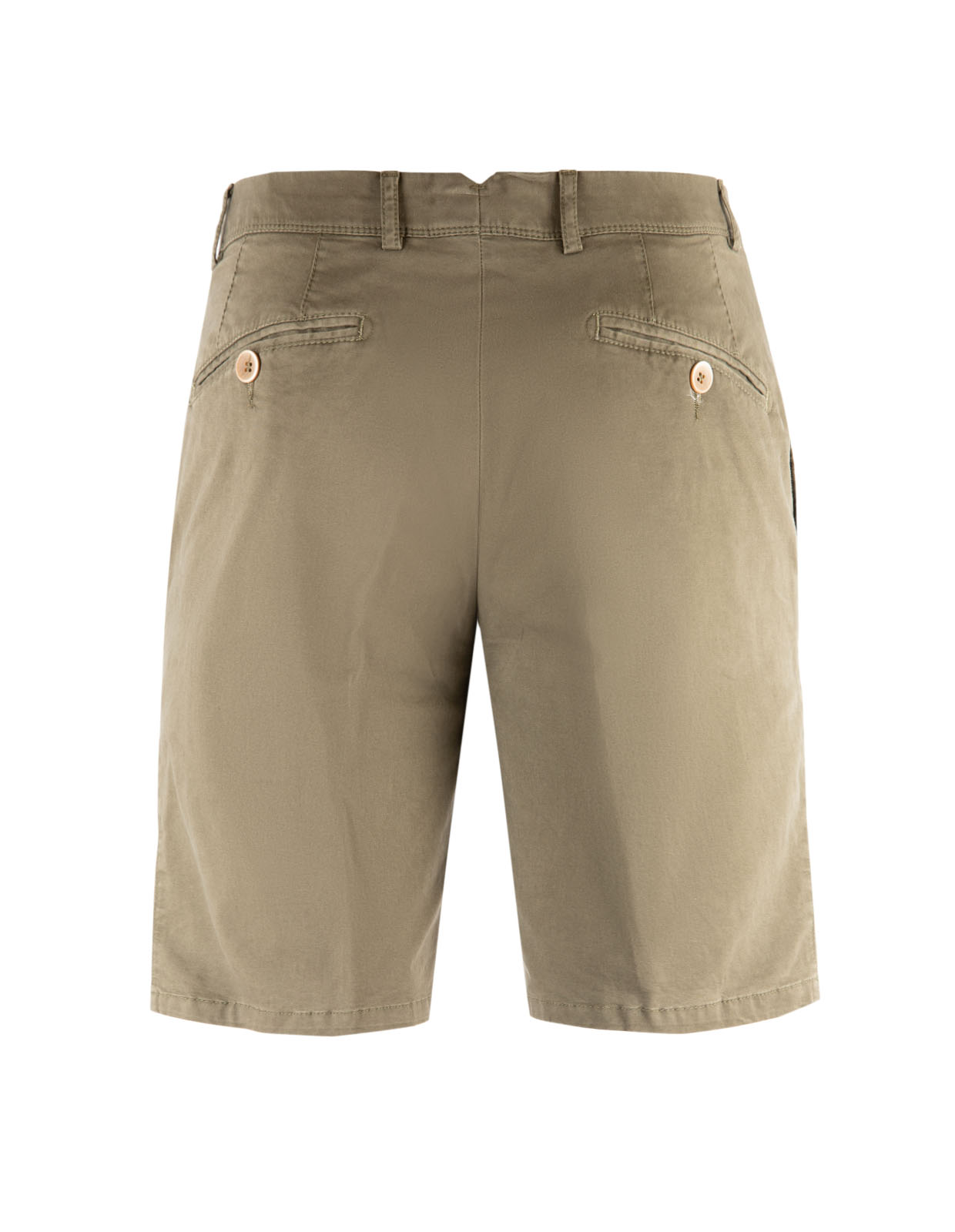 Shorts Bomull Stretch Olivgrön 54