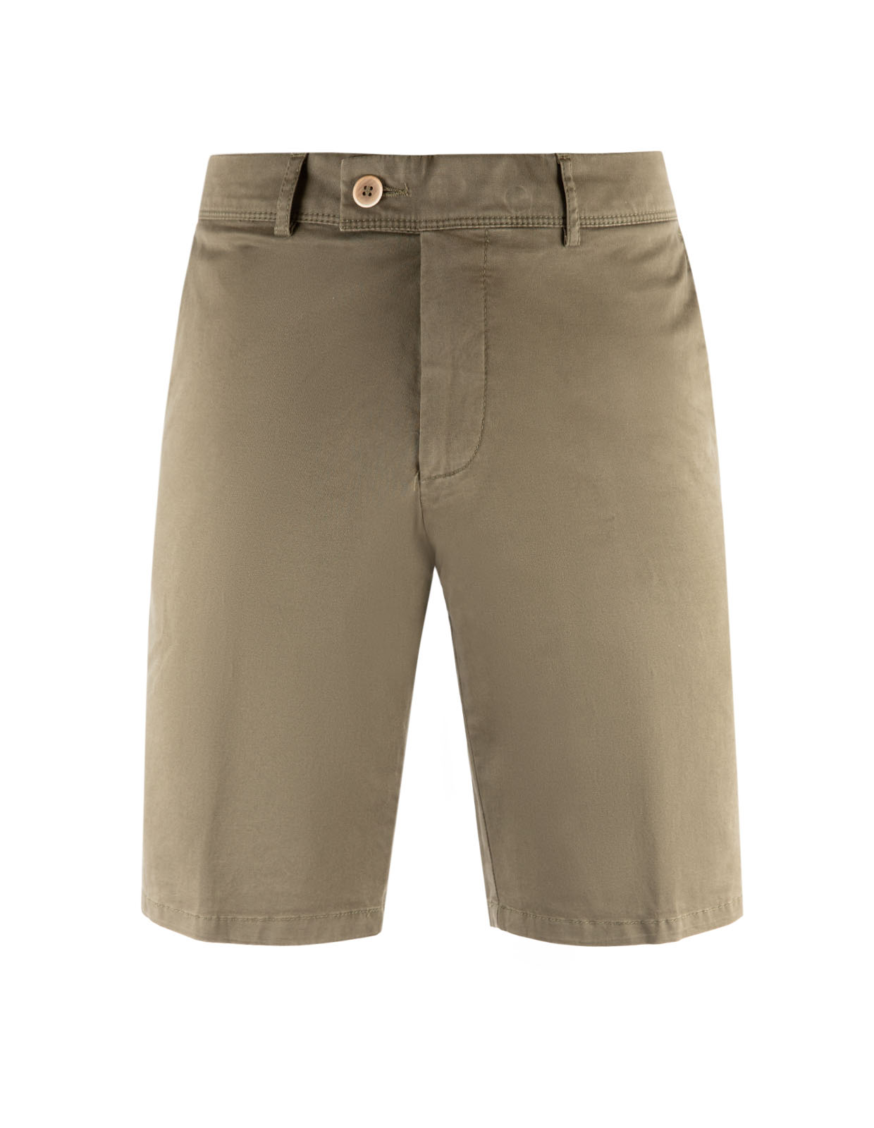 Shorts Bomull Stretch Olivgrön Stl 50