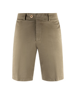 Shorts Bomull Stretch Olivgrön Stl 48