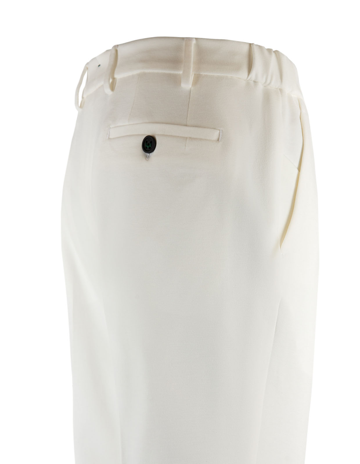 Morello Elax Jerseystretch Trouser White