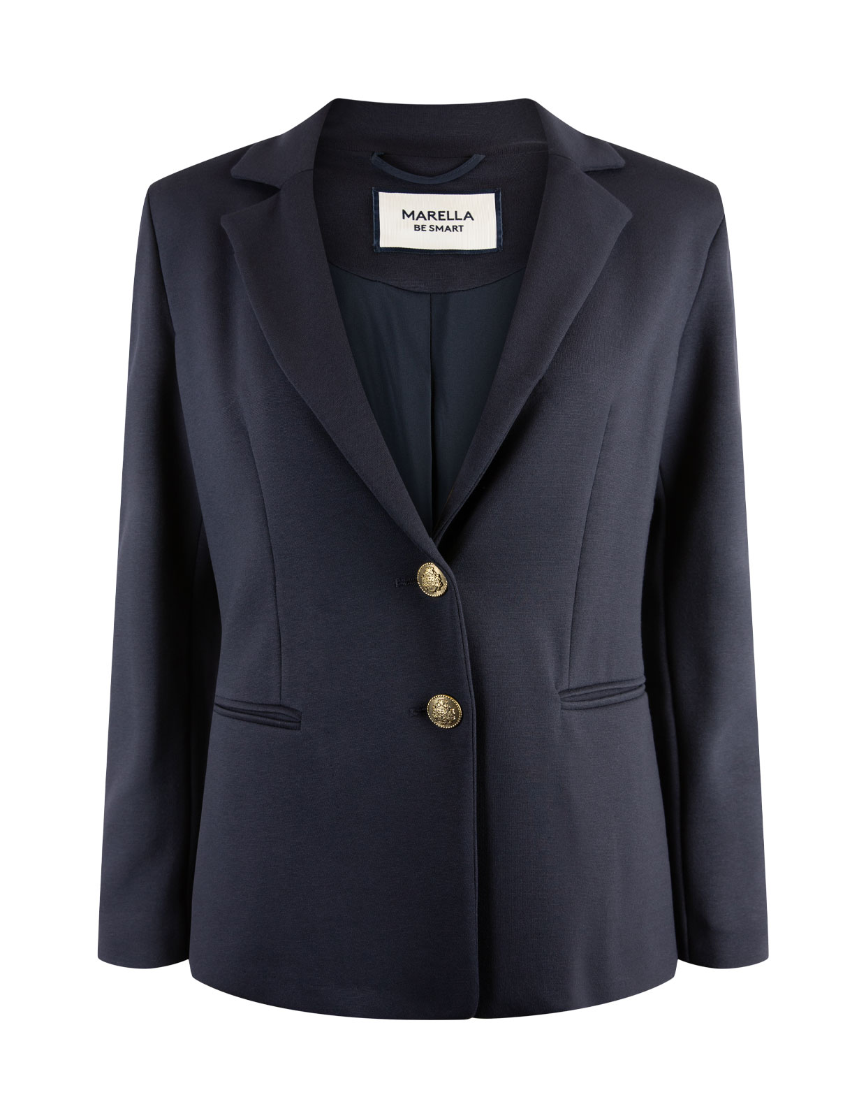 Elisa Jersey Jacket Navy