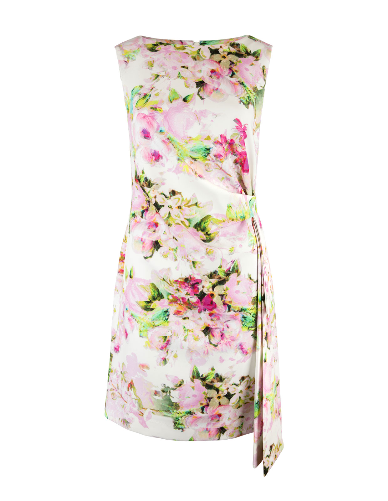 Nisus Printed Dress Antique Rose