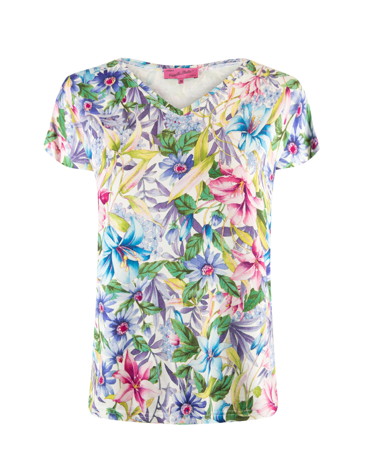Valta T-Shirt Lily/White