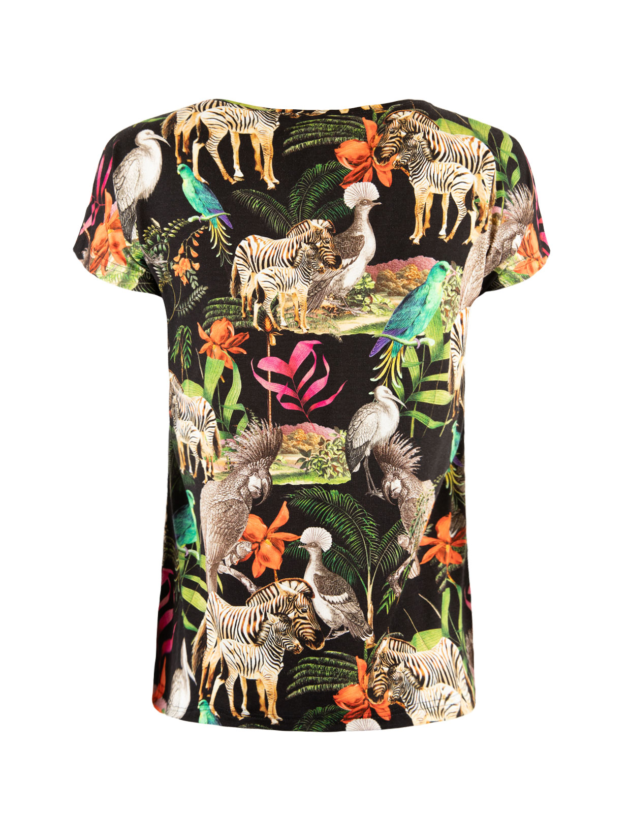 Valta T-Shirt Zebra/Black