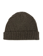 Beanie Pure Cashmere Heather Green