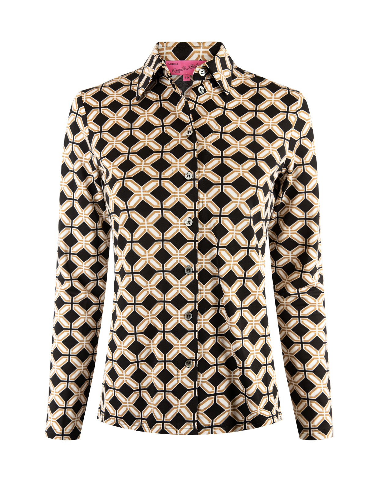 Minerva Eight Blouse Eight Black
