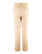 Vite Solid Cotton Trousers Beige Stl 48