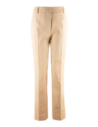 Vite Solid Cotton Trousers Beige Stl 42