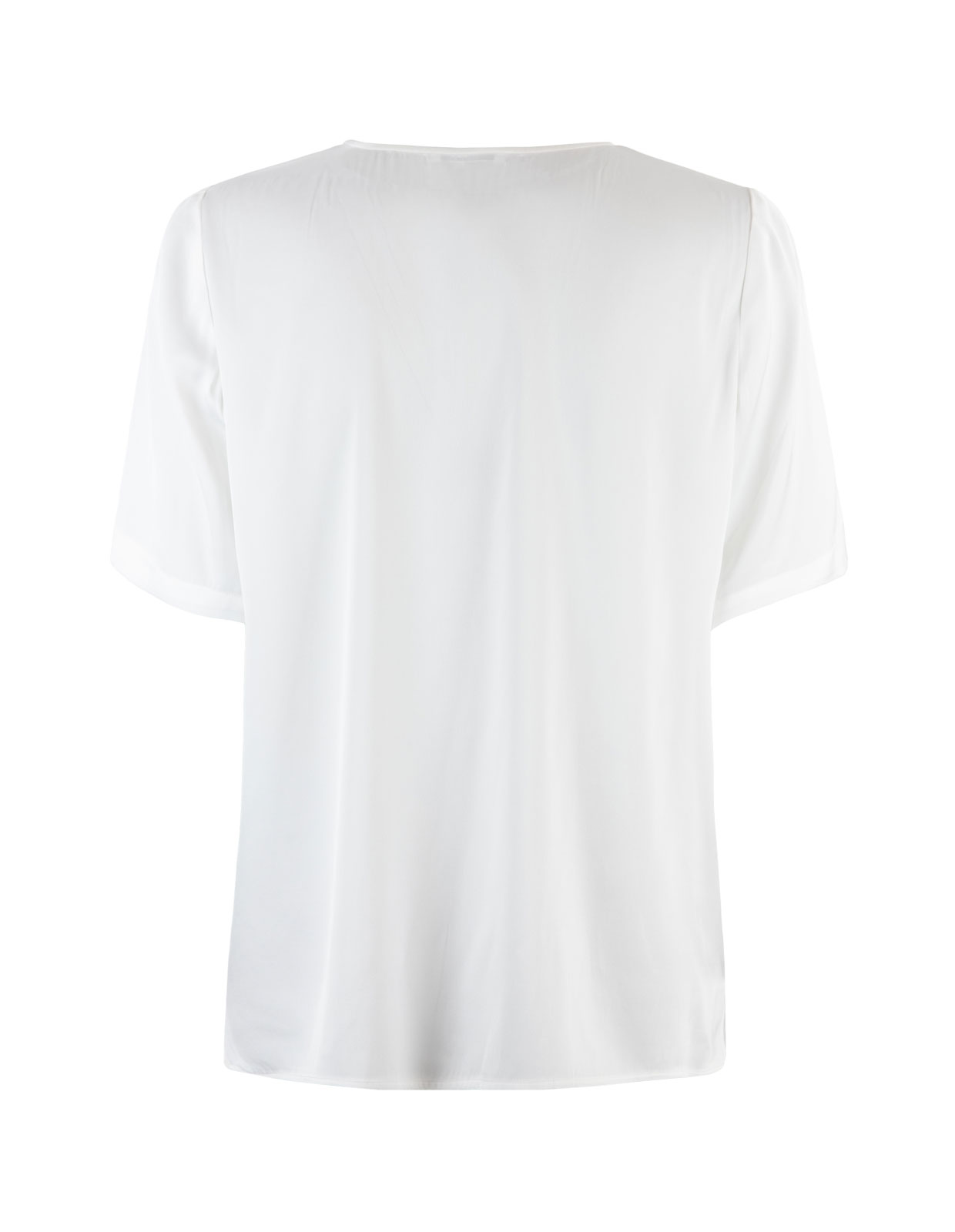Ebba Silk Blouse Offwhite