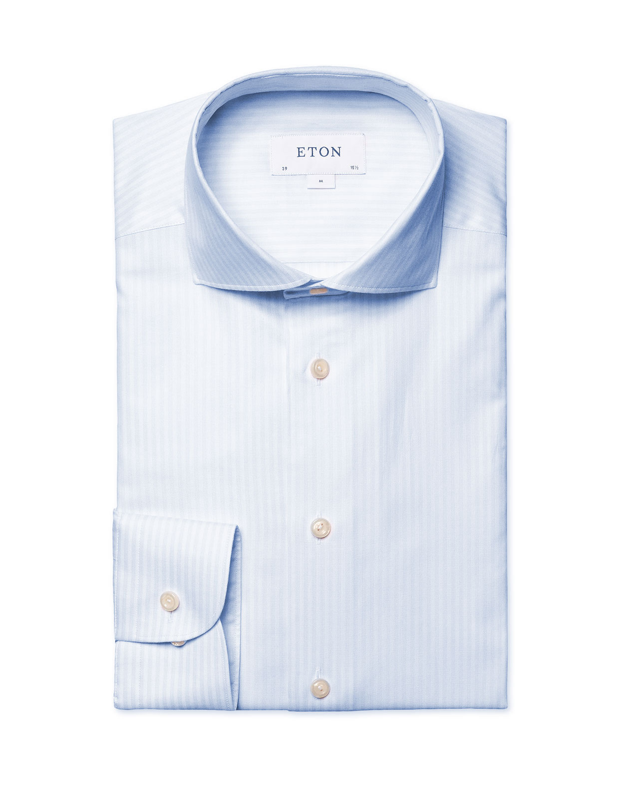Slim Fit Bengal Striped Oxford Shirt Mid Blue