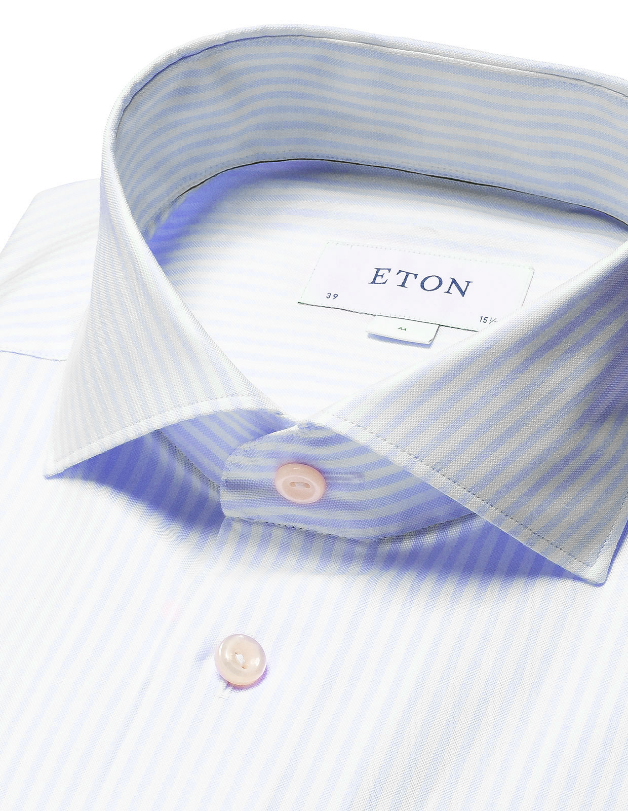 Slim Fit Bengal Striped Oxford Shirt Mid Blue