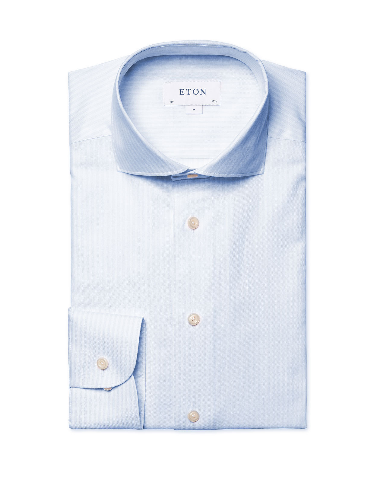 Contemporary Fit Bengal Striped Oxford Shirt Mid Blue