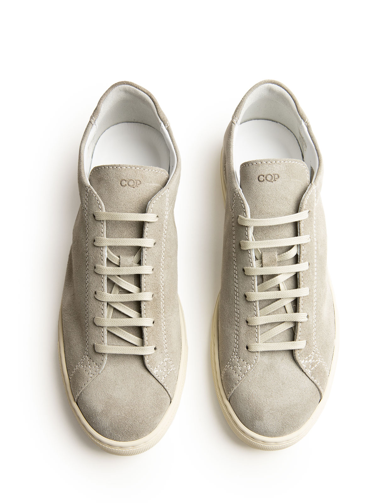 Racquet Unlined Leather Sneaker Sage