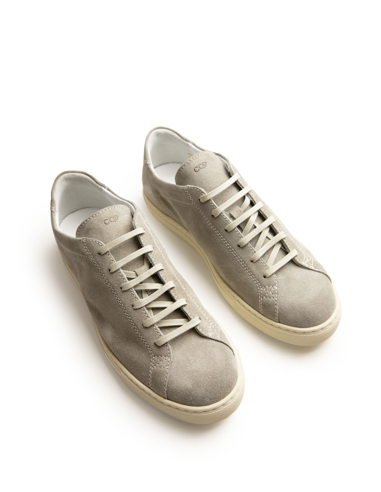 Racquet Unlined Leather Sneaker Sage