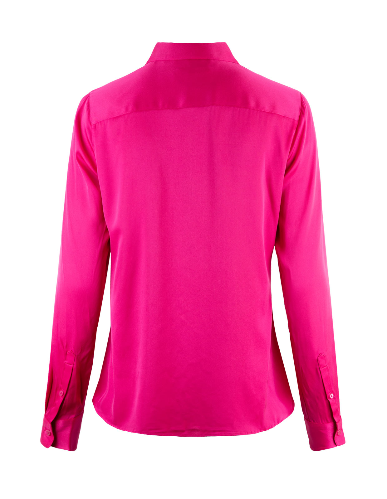 Susan Silk Shirt Dark Pink
