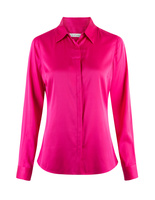 Susan Silk Shirt Dark Pink