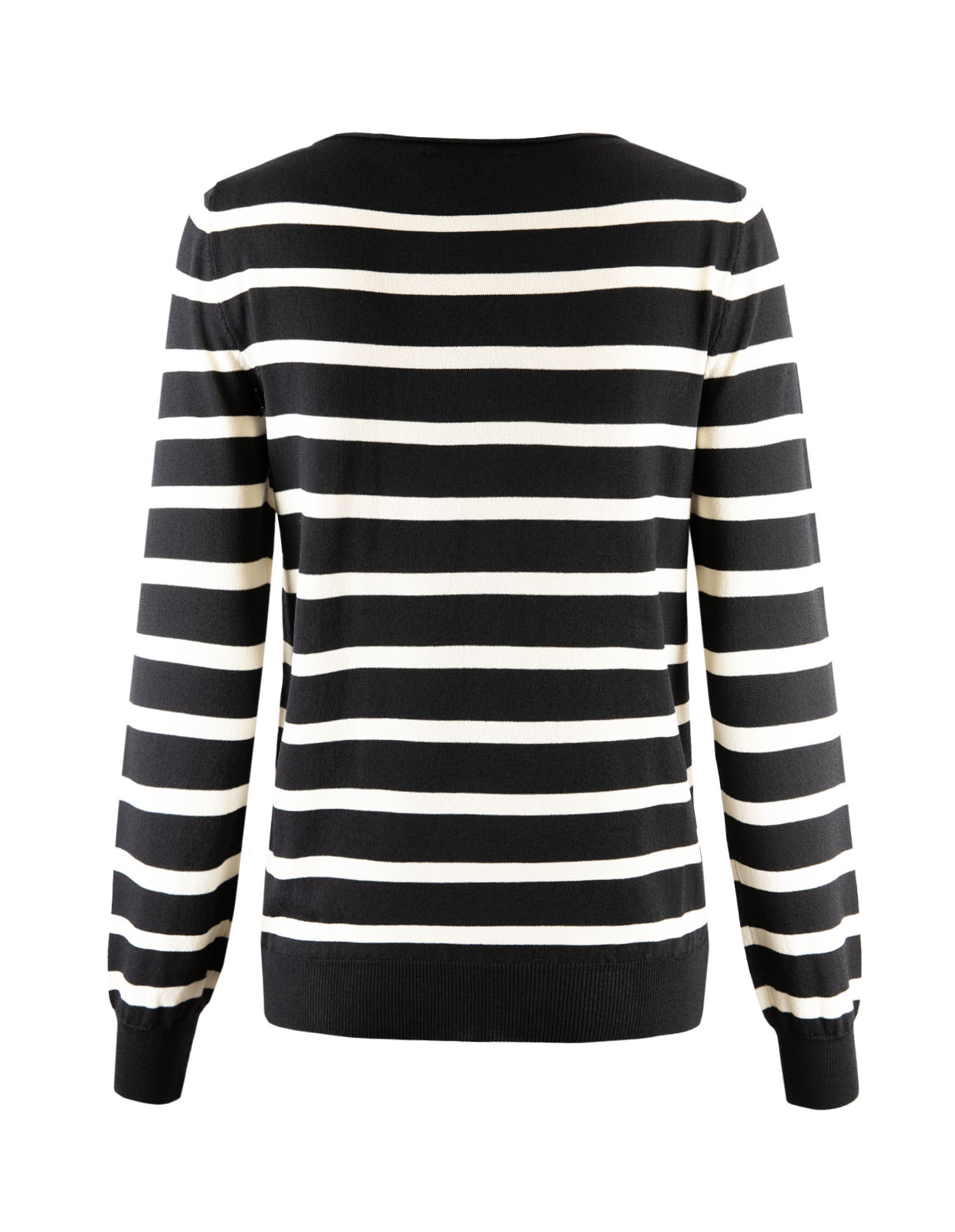 Striped Sweater Black/Ivory