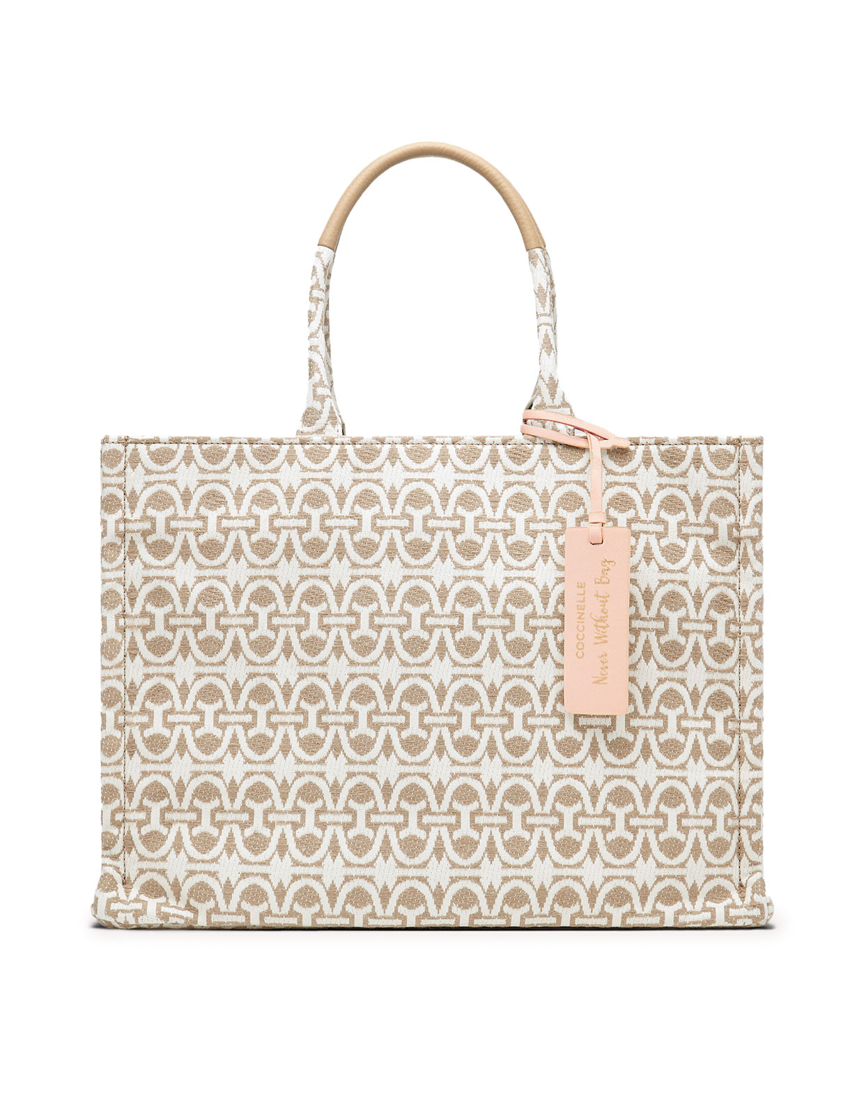 Logo Canvas Bag Nature/Toast