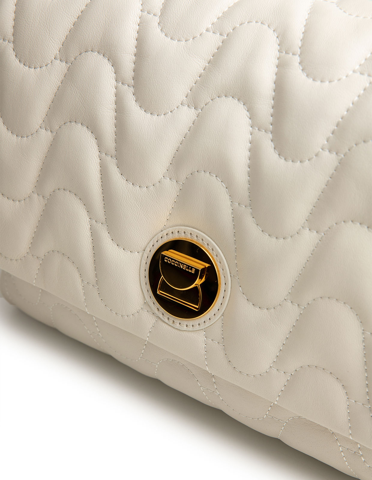 Liya Matelasse Bag Coconut Milk