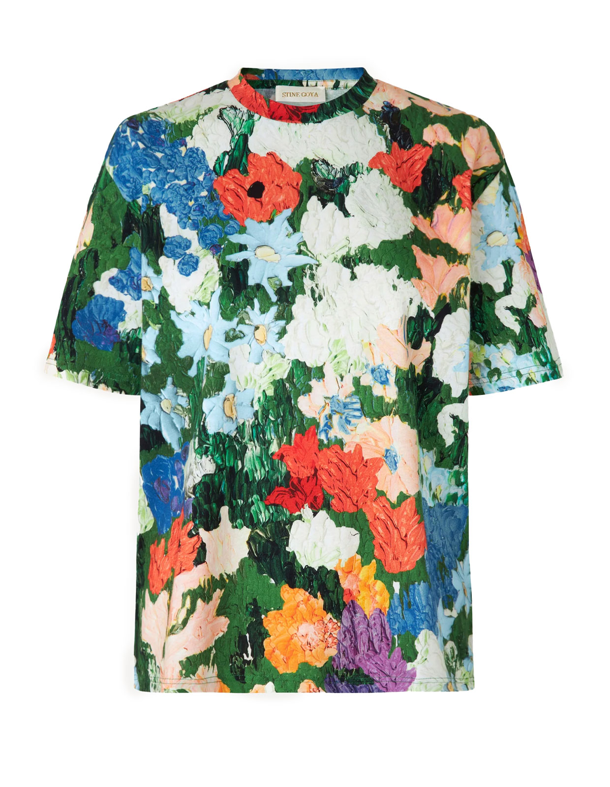 Margila Printed Tee Impressionist Garden