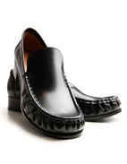 Leather Loafers Black