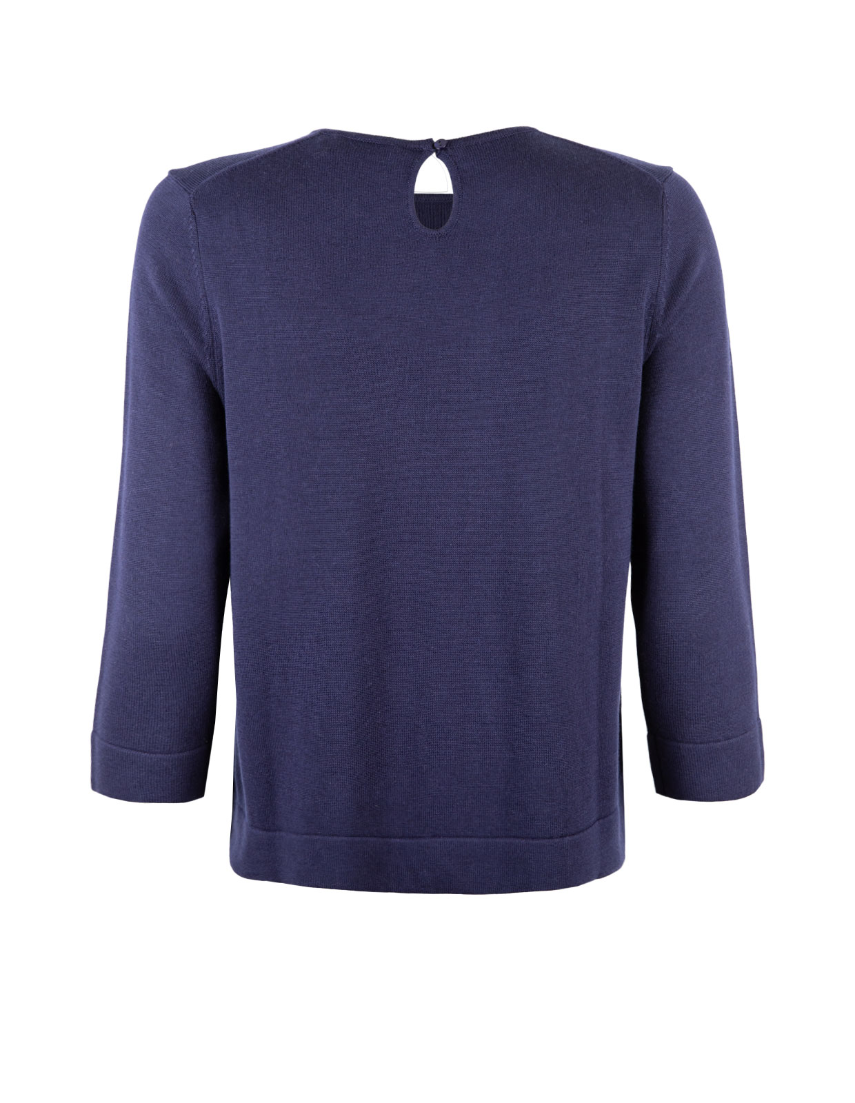 Top 3/4 Sleeves Navy Sw